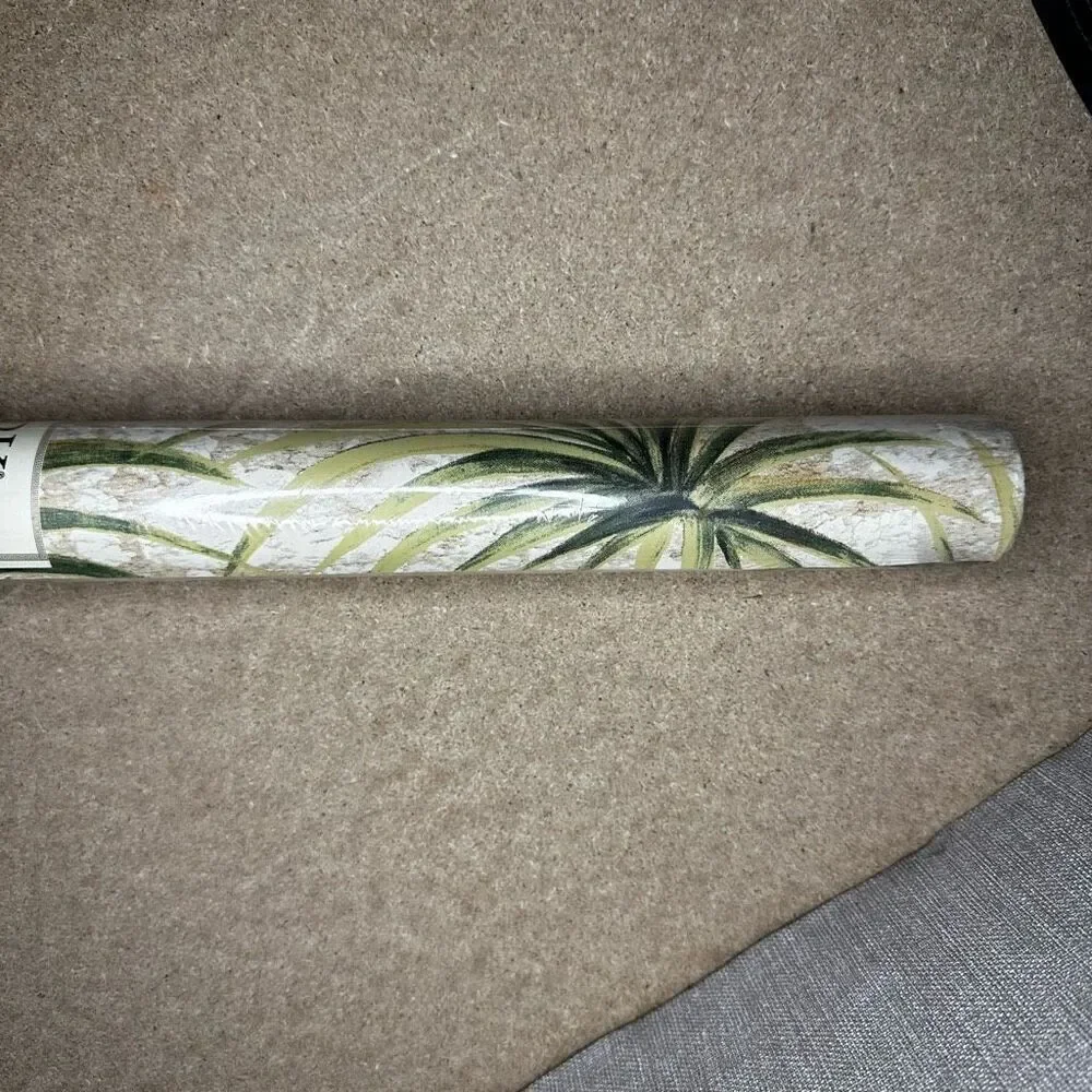 York Wallcoverings Fine Wallpaper Tropical Palm Tree HP5545 One Double Roll